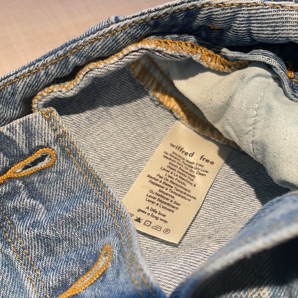 Aritzia Wilfred Free Denim Skirt - Picture 3 of 4